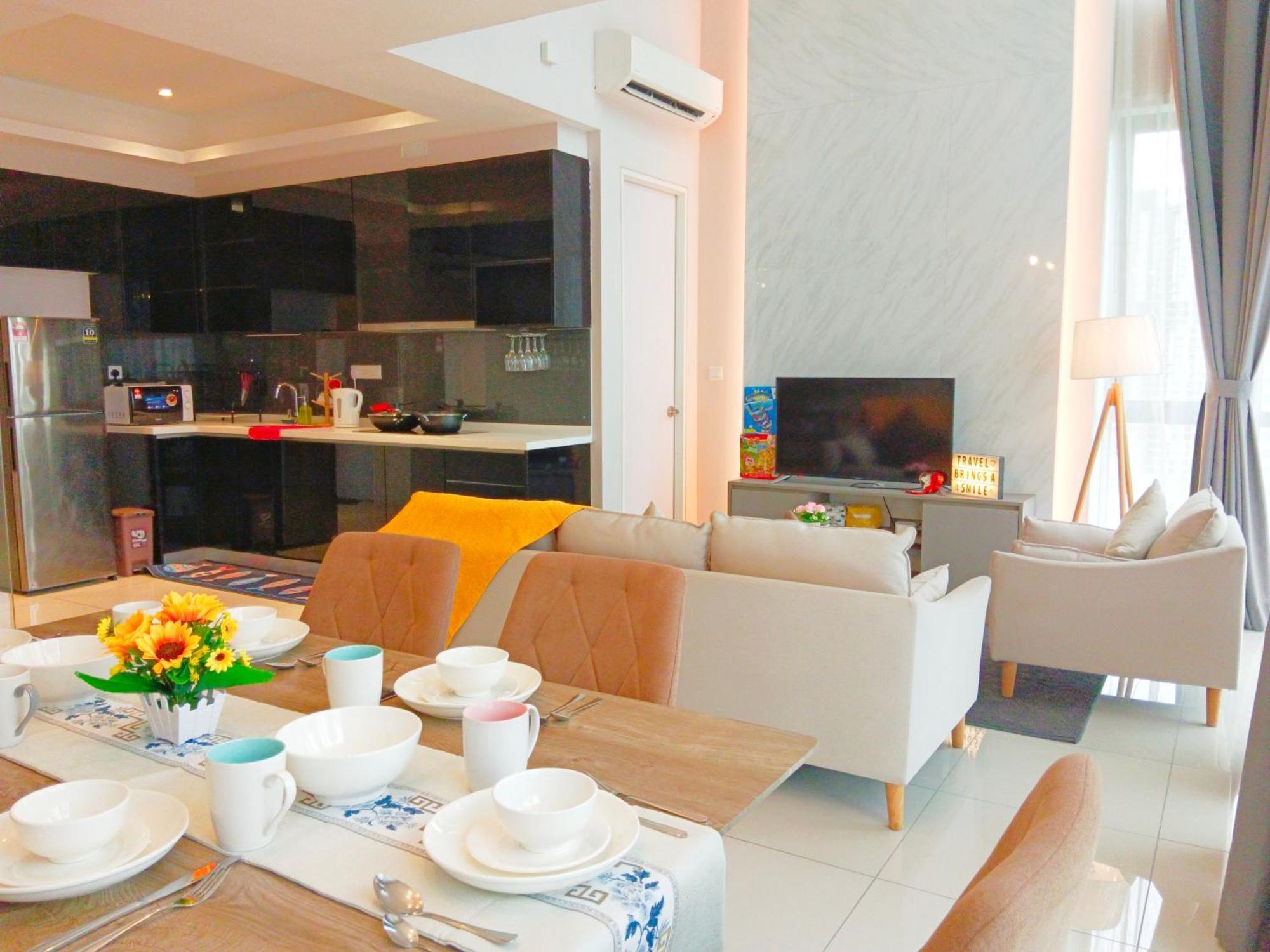 Apartment Medini Luxury Suite, 3min To Legoland,3br Netflix